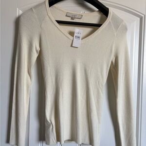 Lift Cream light weight sweater